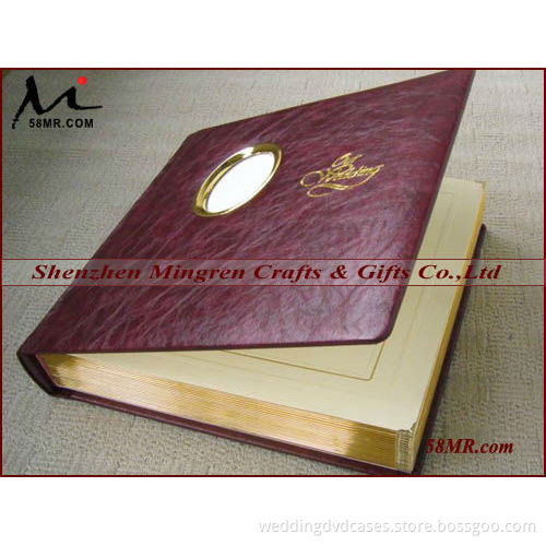 Professional Matted Photo Album,Wedding Silp-in Album with Mats,photo album with mats